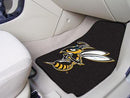 Rubber Car Mats NCAA Montana State Billings 2-pc Carpeted Front Car Mats 17"x27"