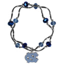 NCAA - N. Carolina Tar Heels Crystal Bead Bracelet-Jewelry & Accessories,College Jewelry,College Bracelets,Crystal Bead Bracelets-JadeMoghul Inc.