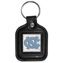 NCAA - N. Carolina Tar Heels Square Leatherette Key Chain-Key Chains,Leatherette Key Chains,College Leatherette Key Chains-JadeMoghul Inc.