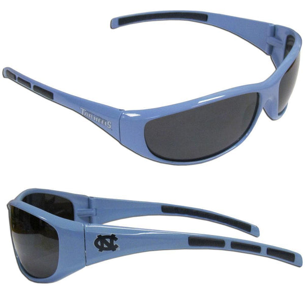 NCAA - N. Carolina Tar Heels Wrap Sunglasses-Sunglasses, Eyewear & Accessories,Sunglasses,Wrap Sunglasses,College Wrap Sunglasses-JadeMoghul Inc.