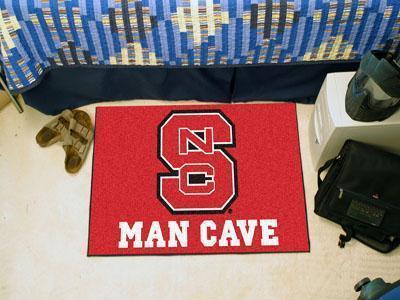 Cheap Rugs NCAA NC State Man Cave Starter Rug 19"x30"
