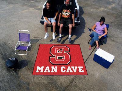 BBQ Store NCAA NC State Man Cave Tailgater Rug 5'x6'