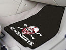 Car Mats NCAA Nebraska 2-pc Printed Carpet Front Car Mats 17"x27"