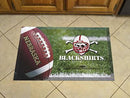 Welcome Mat NCAA Nebraska Blackshirts Scraper Mat 19"x30" Ball