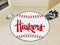 Round Rugs For Sale NCAA Nebraska Huskers Baseball Mat 27" diameter