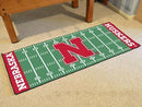 Hallway Runner Rug NCAA Nebraska Runner Mat 30"x72"