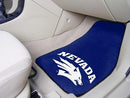 Car Floor Mats NCAA Nevada 2-pc Carpeted Front Car Mats 17"x27"