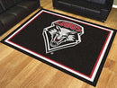 8x10 Rug NCAA New Mexico 8'x10' Plush Rug