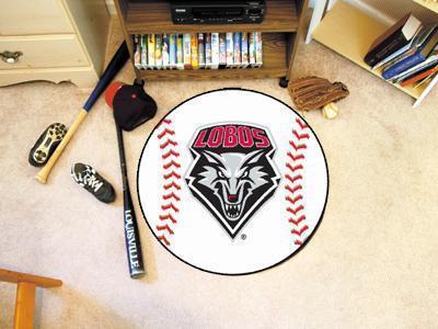 Round Rugs For Sale NCAA New Mexico Baseball Mat 27" diameter