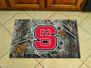 Welcome Mat NCAA North Carolina State Scraper Mat 19"x30" Camo