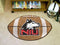 Round Rugs For Sale NCAA Northern Illinois Football Ball Rug 20.5"x32.5"
