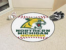 Round Rugs For Sale NCAA Northern Michigan Baseball Mat 27" diameter