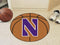 Round Rugs For Sale NCAA Northwestern Basketball Mat 27" diameter