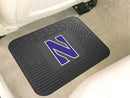 Rubber Mat NCAA Northwestern Utility Car Mat 14"x17"