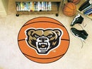 Round Rugs NCAA Oakland Basketball Mat 26" diameter