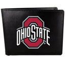 NCAA - Ohio St. Buckeyes Bi-fold Wallet Large Logo-Wallets & Checkbook Covers,College Wallets,Ohio St. Buckeyes Wallets-JadeMoghul Inc.