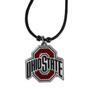 NCAA - Ohio St. Buckeyes Cord Necklace-Jewelry & Accessories,Necklaces,Cord Necklaces,College Cord Necklaces-JadeMoghul Inc.