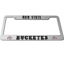 NCAA - Ohio St. Buckeyes Deluxe Tag Frame-Automotive Accessories,Tag Frames,Deluxe Tag Frames,College Deluxe Tag Frames-JadeMoghul Inc.