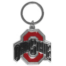 NCAA - Ohio St. Buckeyes Enameled Key Chain-Key Chains,Chrome and Enameled Key Chains,College Chrome and Enameled Key Chains-JadeMoghul Inc.