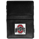 NCAA - Ohio St. Buckeyes Leather Jacob's Ladder Wallet-Wallets & Checkbook Covers,Jacob's Ladder Wallets,College Jacob's Ladder Wallets-JadeMoghul Inc.