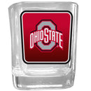 NCAA - Ohio St. Buckeyes Square Glass Shot Glass-Beverage Ware,Shot Glass,Graphic Shot Glass Set,College Graphic Shot Glass Set-JadeMoghul Inc.