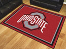 8x10 Rug NCAA Ohio State 8'x10' Plush Rug