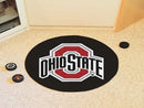 Cheap Rugs For Sale NCAA Ohio State Puck Ball Mat 27" diameter