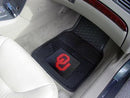 Rubber Car Mats NCAA Oklahoma 2-pc Vinyl Front Car Mats 17"x27"