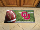 Welcome Mat NCAA Oklahoma Scraper Mat 19"x30" Ball