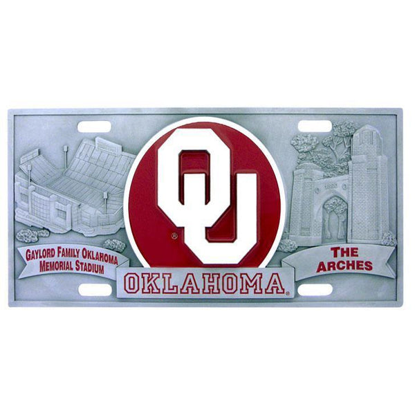 NCAA - Oklahoma Sooners Collector's License Plate-Automotive Accessories,License Plates,Collector's License Plates,College Collector's License Plates-JadeMoghul Inc.