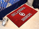 Indoor Outdoor Rugs NCAA Oklahoma Starter Rug 19"x30"