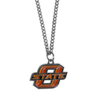 NCAA - Oklahoma State Cowboys Chain Necklace with Small Charm-Jewelry & Accessories,Necklaces,Chain Necklaces,College Chain Necklaces-JadeMoghul Inc.