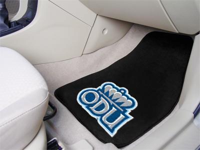 Car Mats NCAA Old Dominion 2-pc Carpeted Front Car Mats 17"x27"