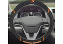 Game Room Rug NCAA Oregon State Steering Wheel Cover 15"x15"