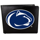 NCAA - Penn St. Nittany Lions Bi-fold Wallet Large Logo-Wallets & Checkbook Covers,College Wallets,Penn St. Nittany Lions Wallets-JadeMoghul Inc.