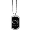 NCAA - Penn St. Nittany Lions Chrome Tag Necklace-Jewelry & Accessories,Necklaces,Chrome Tag Necklaces,College Chrome Tag Necklaces-JadeMoghul Inc.