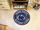 Round Area Rugs NCAA Penn State Roundel Mat 27" diameter