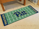Hallway Runner Rug NCAA Pittsburgh NCAA Football Runner Mat 30"x72"