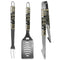 NCAA - Purdue Boilermakers 3 pc Tailgater BBQ Set-Tailgating & BBQ Accessories,BBQ Tools,3 pc Tailgater Tool Set,College 3 pc Tailgater Tool Set-JadeMoghul Inc.
