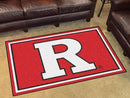 4x6 Rug NCAA Rutgers 4'x6' Plush Rug