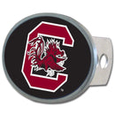 NCAA - S. Carolina Gamecocks Oval Metal Hitch Cover Class II and III-Automotive Accessories,Hitch Covers,Oval Metal Hitch Covers Class III,College Oval Metal Hitch Covers Class III-JadeMoghul Inc.