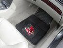 Rubber Car Mats NCAA Saginaw Valley State 2-pc Vinyl Front Car Mats 17"x27"