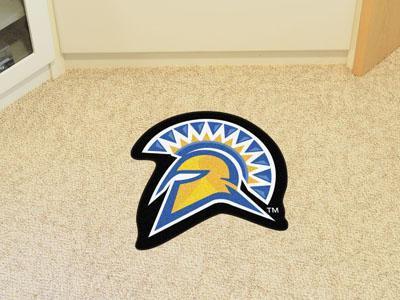 Custom Mats NCAA San Jose State Mascot Custom Shape Mat