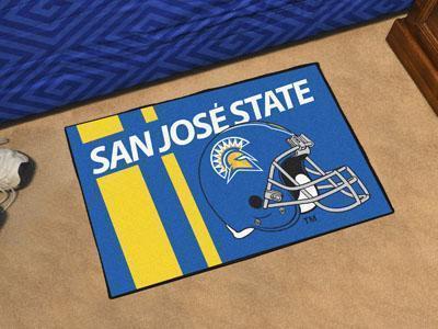 Cheap Rugs NCAA San Jose State Uniform Starter Rug 19"x30"