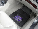 Weather Car Mats NCAA Sioux Falls 2-pc Vinyl Front Car Mats 17"x27"