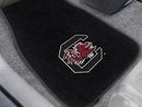 Car Floor Mats NCAA South Carolina 2-pc Embroidered Front Car Mats 18"x27"