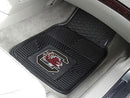 Weather Car Mats NCAA South Carolina 2-pc Vinyl Front Car Mats 17"x27"
