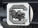 Hitch Covers NCAA South Carolina Chrome Hitch Cover 4 1/2"x3 3/8"