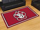 5x8 Area Rugs NCAA South Dakota 5'x8' Plush Rug
