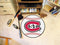 Round Rugs For Sale NCAA St. Cloud State Baseball Mat 27" diameter